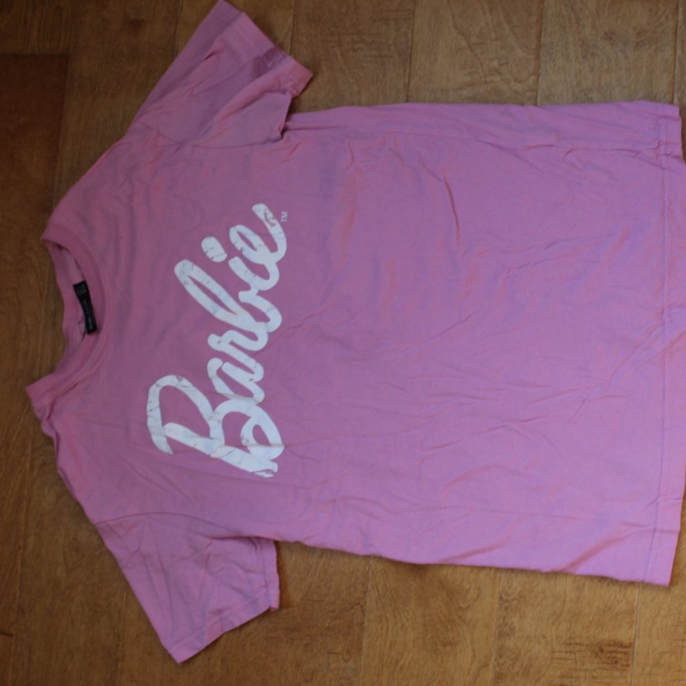 Bershka Pink "Barbie" T-shirt